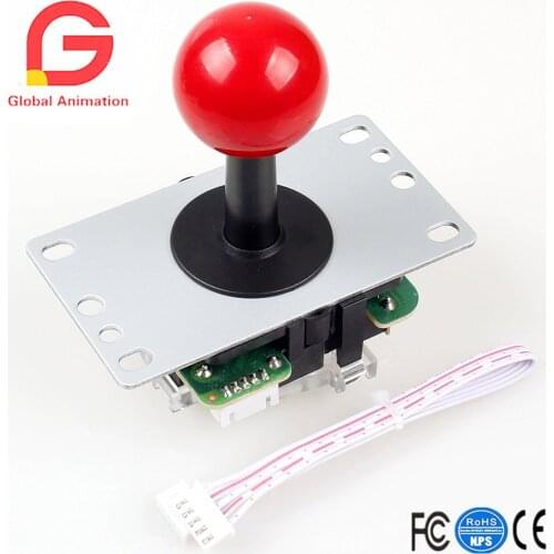 Arcade Competition 5 Pin Rocker 4 - 8 Ways Joystick For PC Xbox 360 PS2 PS3 Games Arcade DIY Kit Parts Mame Jamma Machine Gaming