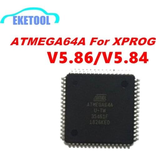 ATMEGA64A Chip For XPROG V5.86 V5.84 V5.55 V6.12 Replacement Soldering Chip "Waiting Certificate" "Device Silent" ATMEGA 64A