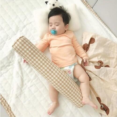Baby Bumper Bed Plush Pillow Bolster Cushion Surrounded for Infant Bebe Crib Protector Cot Bumper Room Decor Boy Girl Bed Around