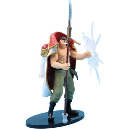 31cm Anime Figure One Piece Kings Edward Newgate PVC Action Figure Collectible Model Toys New Year Gifts For Children
