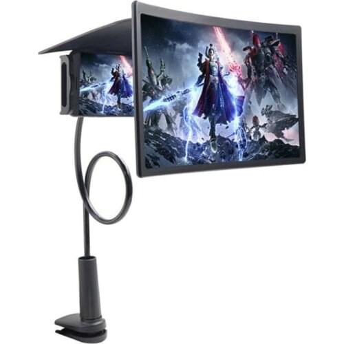 L7 Mobile Phone Screen Amplifier With Stand 12 Inch Blue Light Curved Large Screen Mobile Phone Amplifier 20