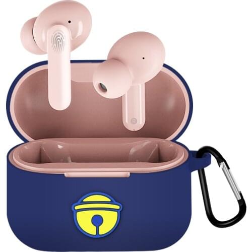 Washable Silicone Protective Cover Shell Anti-fall Earphone Case for QCY T10 Bluetooth Earphone Accessories