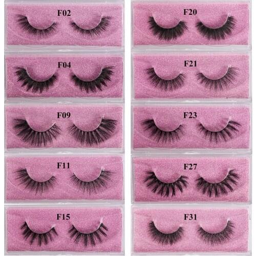 Eyewin False Eyelashes Faux Mink Eyelash Lashes 3D False Mink Lashes Reusable Natural 3D Eyelashes Popular Fake Lashes Makeup