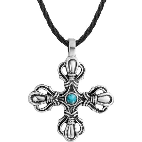 Norwegian minimalist beautiful cross pendant necklace Christian crossish member Slavic necklace