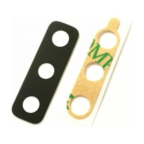 50pcs New real glass Back Camera Glass lens For Samsung Galaxy A20 A30 A40 A50 A70 Camera Lens Cover with adhesive sticker glue