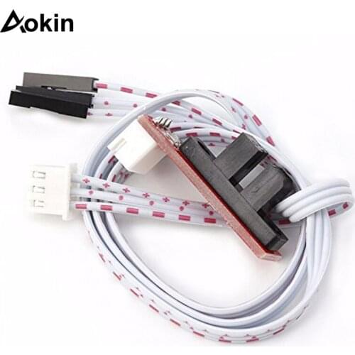 6Pcs Optical Endstop Limit Light Control Switch with Cable Control Limit Switch for 3D Printer RepRap RAMPS 1.4