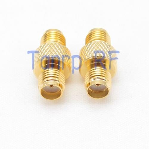 SMA female jack to SMA female jack straight RF coaxial connector adapter cable S2