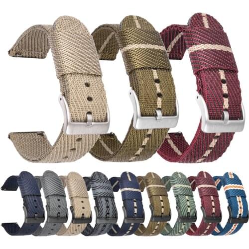 22mm Woven Nylon strap For Xiaomi Watch color sports edition Watchbands For Mi watch band Bracelet replacement Easyfit wristband