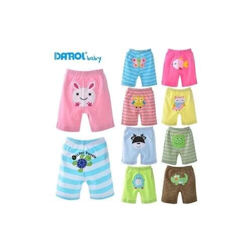 New Baby Boys Shorts Kids Baby Short Pants PP Pant Hot Newborn Underpants for Babies Casual Cotton Pants for Summer 5 pcs/lot