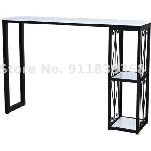 Balcony Window Marble Bar Table Family Northern Europe Simple Modern Family Porch Partition Dining Table Chair One Body Small