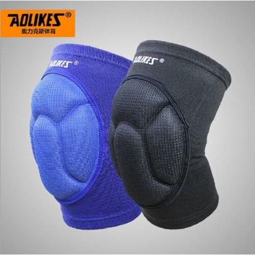 High elasticity thickened sponge knee pads Anti collision knee protector Volleyball Football goalkeeper Extreme sports protector