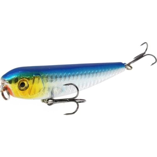 1pcs Floating Pencil Bait 8.8cm 9g Jerkbait Artificial Plastic Hard Bait Crankbait Bass Fishing Wobblers carp fishing Tackle