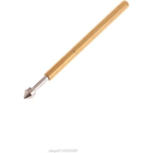 100 Pcs Spring Test Probe Pogo Pin P75-E2 Dia 1.3mm Length 16.5mm Jy13 21 Dropship