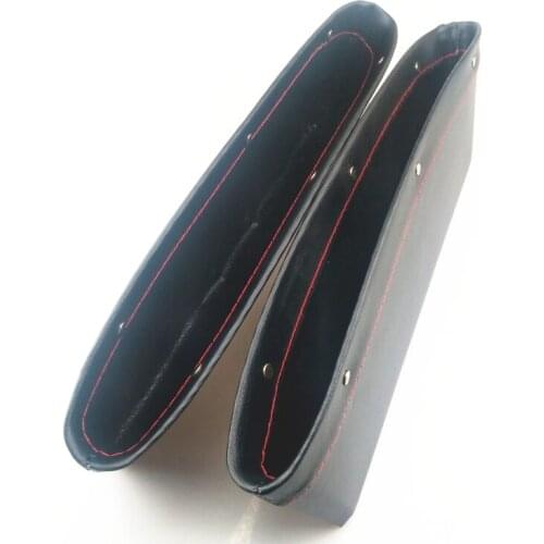 2pcs car seat slotted pocket leather storage box for Citroen C-Quatre C-Triomphe Picasso C1 C2 C3 C4 C4L C5 Elysee/DS-series