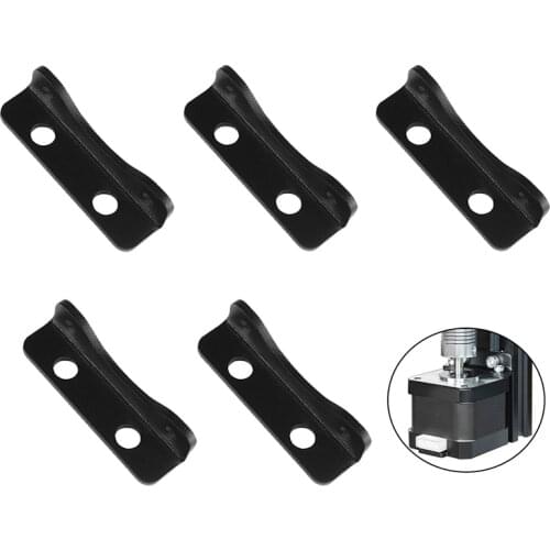 5Pcs Stepper Motor Bracket Damper Steel Gasket Z Axis Stepper Motor Isolator for Creality Ender 3 3D Printer Parts