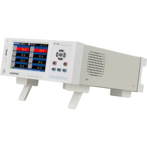 WASITES 8 Channels Temperature Recorder with 5-inch IPS Color Display -200℃~1820℃ Industrial Temperature Data Logger