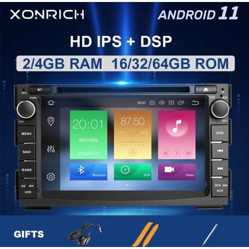 4GB 2din Android 10 Car Radio Car DVD Player Multimedia For Kia Ceed 2010 2011 2012 Venga GPS Glonass Navigation Audio Head unit