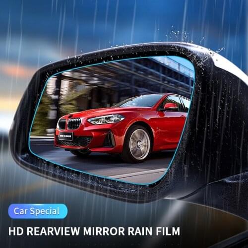 Car Rearview Mirror Anti Rain Film Rainproof Anti Fog Sticker Protective Film Accessories for Macan Cayenne Panamera 718