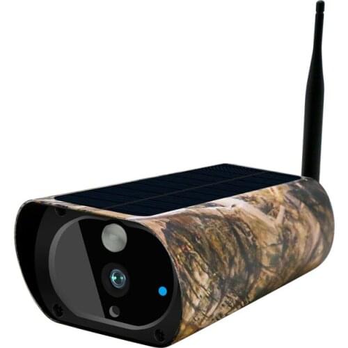 1080P 2.0M Wireless Solar Security WIFI Camera Surveillance Waterproof Outdoor Camera IR Night Vision Solar Battery Power Camera