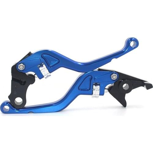 BJMOTO Thumb Wheel Roller Adjuster CNC Short Brake Clutch Levers For Yamaha FJR 1300 YZF R6 R1 MT-07 MT-09 Tmax R3 R25 MT-10