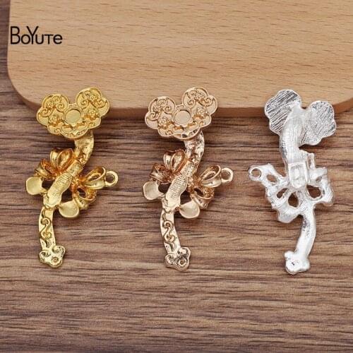 BoYuTe (20 Pieces/Lot) 19*48.5MM Metal Alloy Wishful Pendant Materials Factory Supply Handmade DIY Jewelry Accessories