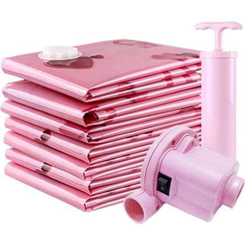 Travel Wardrobe Organizer Vacuum Bags For Clothes Vacuum Compressed Bag Storage Bag Clothing Luggage Package Home Tool