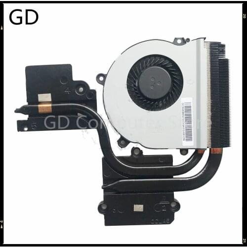 GD For SAMSUNG NP355V4C NP350V5C NP355E4C 355V5C NP355 CPU Cooling Radiator Heatsink Fan AT0RT0010V0 DC28000BMD0 100% Tested