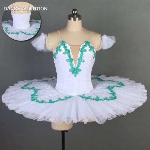 Pretty White Pre-Professional Pancake Tutus Ballet Dance Costume Ballerina Dress 11 Sizes Available Ballet Tutu Costumes BL063