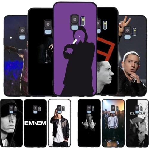 Eminem Mile Rap Soft phone Case For Samsung S20 S10 S9 S8 S7 edge Plus Lite For Note 8 9 10 A6 A7 A8 A9 Cover