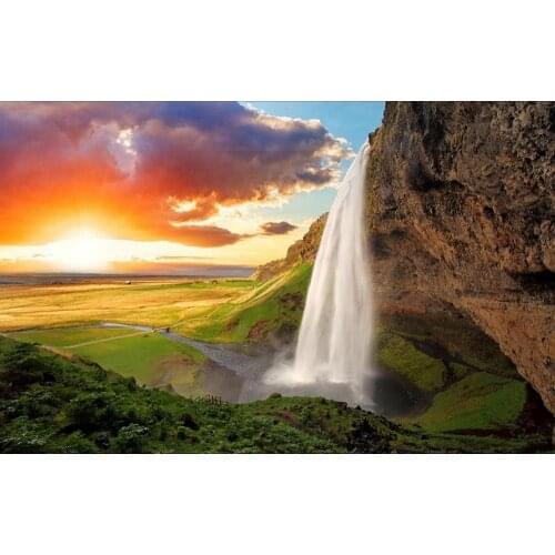 3d room wallpaper landscape waterfall 3d wallpaper living room Home Decoration 3d wallpaper mural