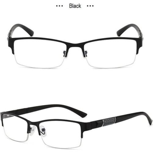 New Fashion Retro Glasses High Quality Men and Women Reading Glasses Business Office Simple Classic Square Anti-blue Glasses