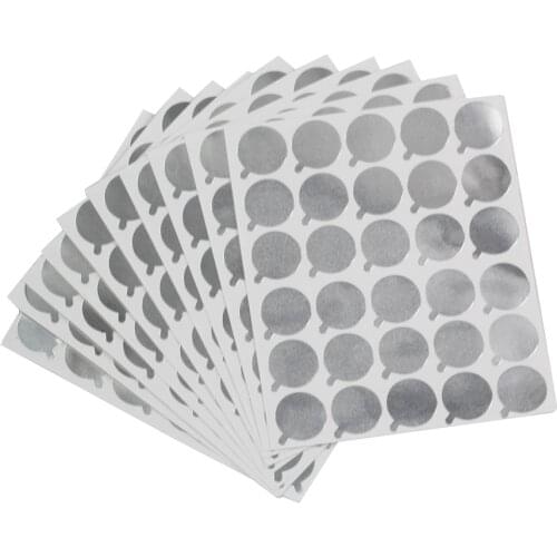 Disposable Makeup Foil Paper Eyelash Extension Glue Tinfoil Stickers Mat Paster Adhesive Container for False Eyelash Extension