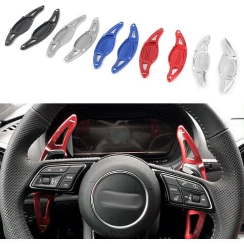 For Audi TT RS R8 2016-2018 Steering Wheel Shift Paddle Aluminum Alloy Direct Gear Shifter RS3 RS5 2017-2018 & RS4 2018