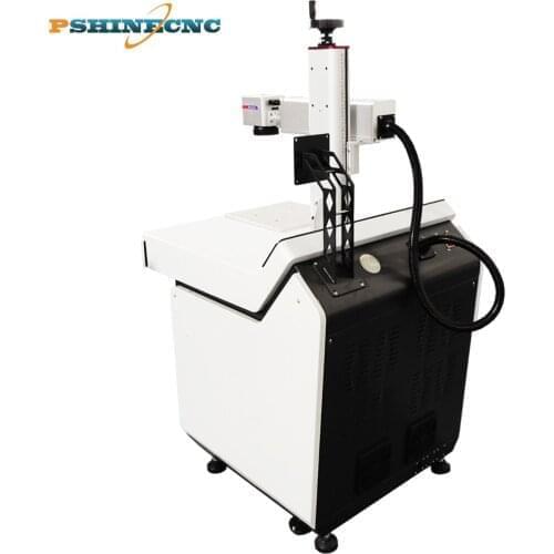 Pshinecnc mini fly fiber laser cutting engraving marking machine Hot selling