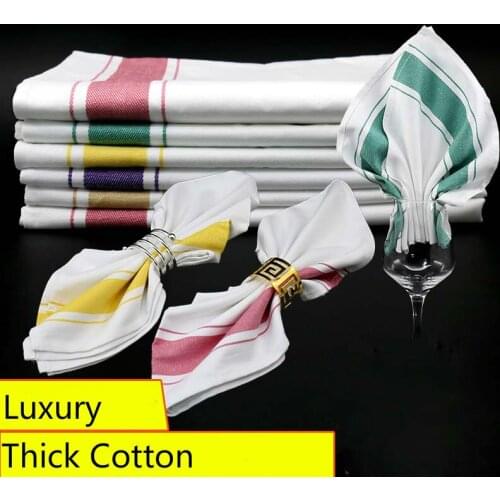Rzcortinas Cotton Napkins For Kitchen