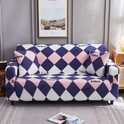 Modern geometric sofa cover L-shaped sofa cover simple sofa cushion living room decoration sofa cover universal furniture cover