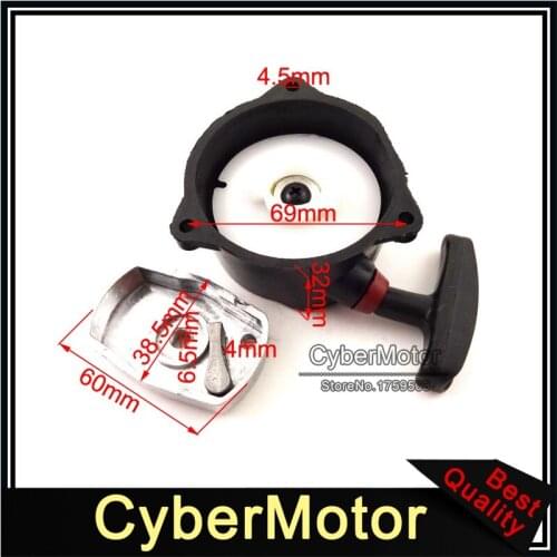 Recoil Pull Starter Start With Claw Pawl For Tanaka Paverunner Bladez XL Moby 35cc 2 Stroke Engine Gas Scooter TC-355