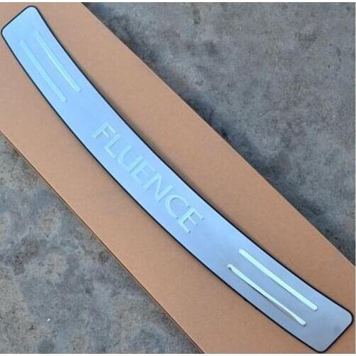 High quality stainless steel rear windowsill panel,Rear bumper Protector Sill For Renault Fluence 2011 - 2018 Car-styling