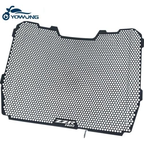 For Kawasaki ZZR1400 2015 2016 2017 2018 2019 2020 Motorcycle Accessories Radiator Guard Protector Grille Grill Cover ZZR 1400