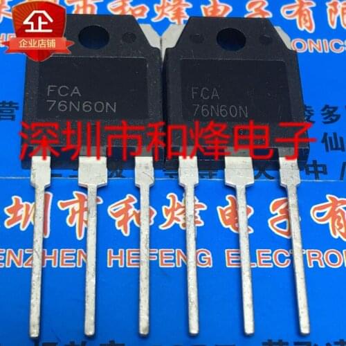 10PCS FCA76N60N TO-3P