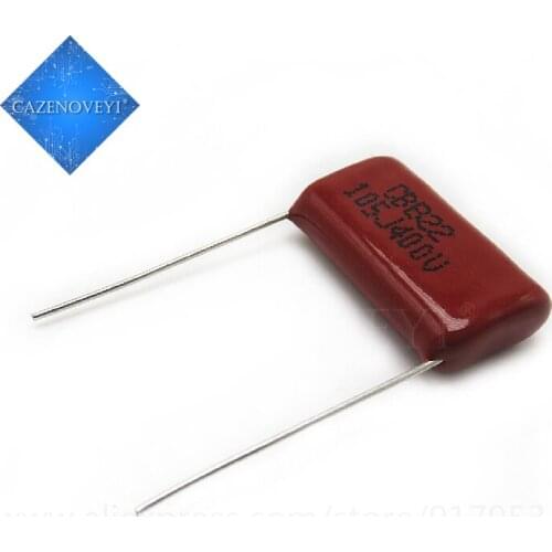 10pcs/lot 400V105 1UF CBB Passo 20MM 400V105J 105 105J 1000NF CBB Condensatore a Film di Polipropilene In Stock