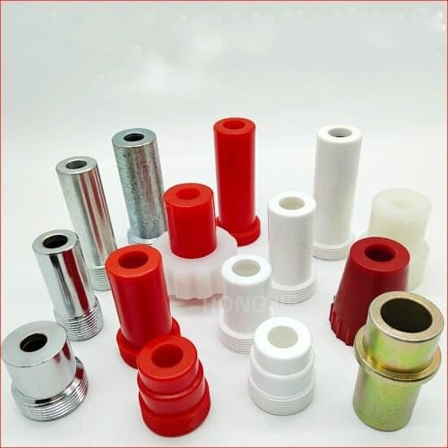 Automatic Sandblasting Machine Gun Head Boron Carbide Nozzle Sleeve Nylon Polyurethane Iron Plastic Sleeve