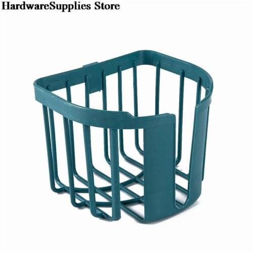 Colorful Bathroom Toilet Paper Rack Wall Mounted Adhesive Organizer No-Drill Leachate Large Capacity Tissue Holder one size