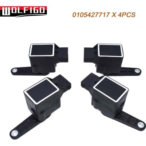 WOLFIGO 1PC / 4PCS 0105427717 Suspension Height Headlight Level Sensor For Mercedes-Benz W220 W211 W203 W215 A0105427717 ML550