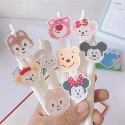 Черные гелевые ручки Disney China At AliExpress