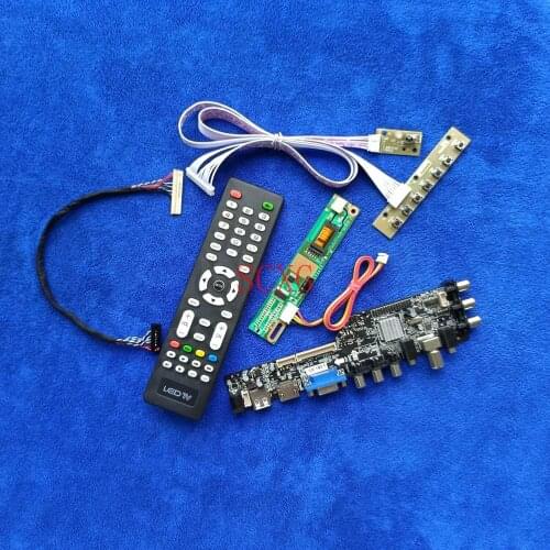 For B150PG01/B150PG03/B150PG04/B150PN01 1400*1050 30-Pin LVDS USB VGA AV HDMI-compatible KIT Digital DVB 1-CCFL Controller Board