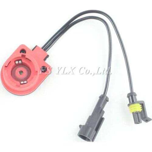 FSYLX D2/D4 AMP HID Bulb Harness Converter Socket Adapter Wire Cable for D2S D2C D4S Xenon HID headlight connector relay harness