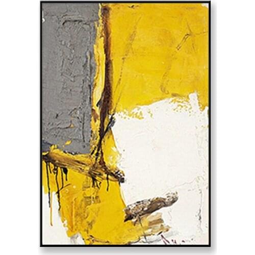 Quadro picture for indoor wall decoration Hand drawn abstract canvas oil painting wall art picture for living room sofa bedroom