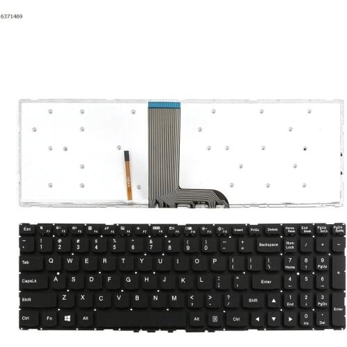 US QWERTY English Layout New Replacement Keyboard for Lenovo Yoga 500-15IBD 500-15IHW Laptop with Backlit