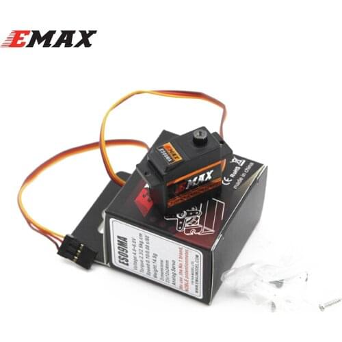 2pcs/lot Emax ES09MA Metal Analog Servos Specific Swash Servos for 450 Helicopter Tail
